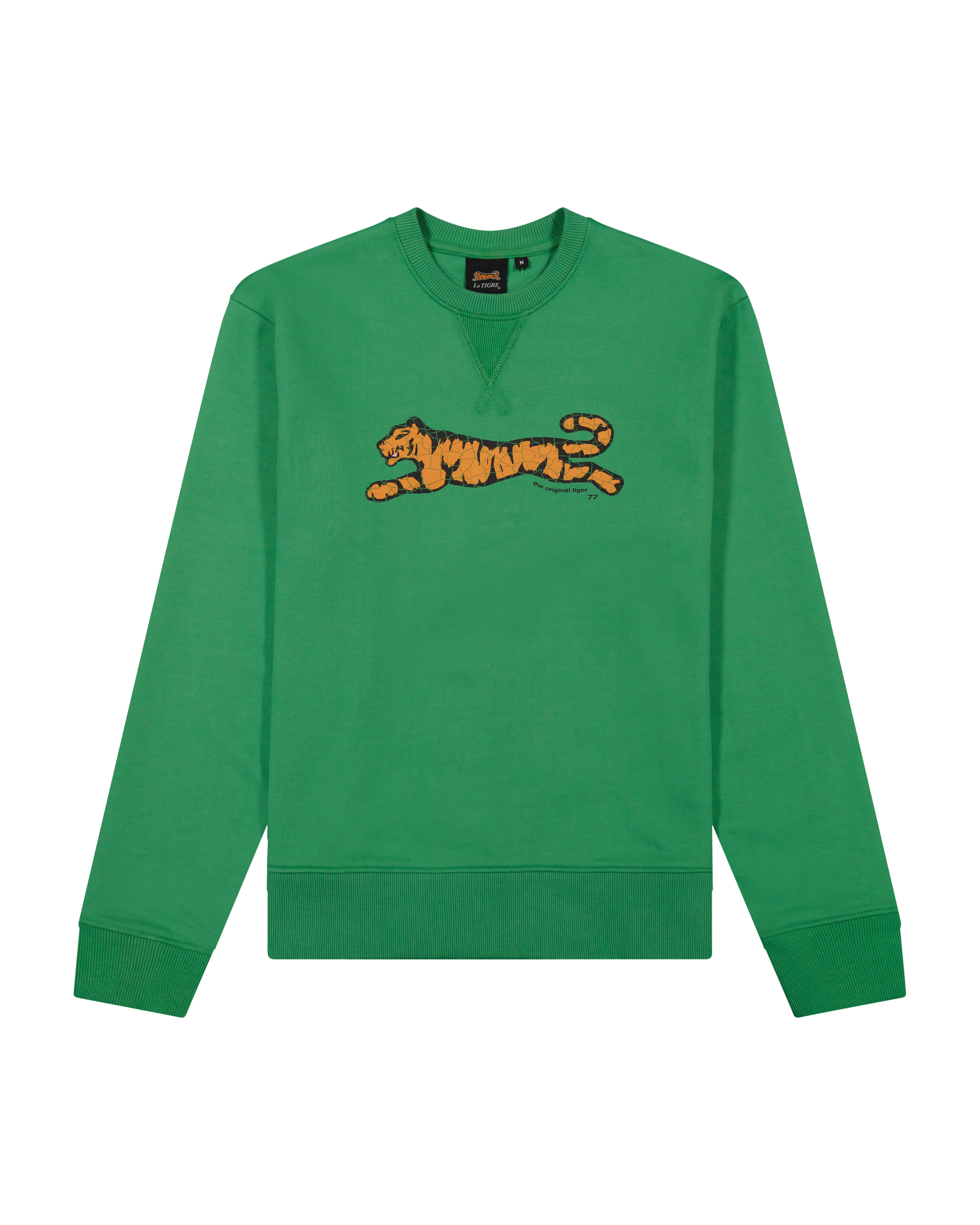 Unisex Crackle Crewneck Pullover Sweatshirt – Le TIGRE